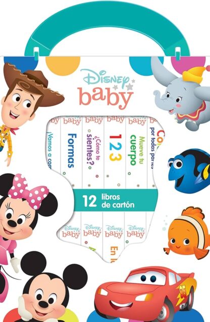 DISNEY BABY: 12 LIBROS DE CARTÓN