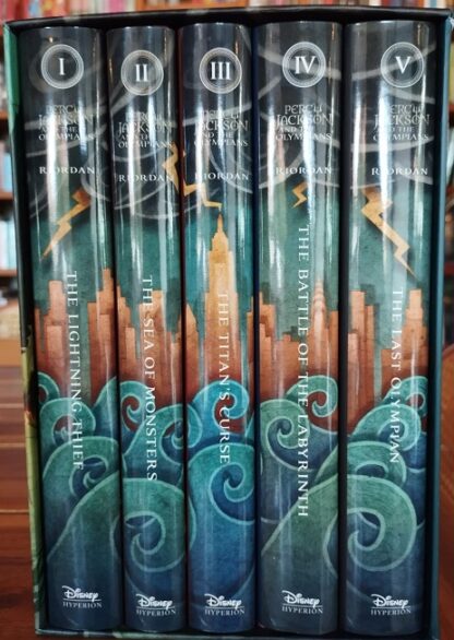 BOXSET PERCY JACKSON AND THE OLYMPIANS (TAPA DURA)