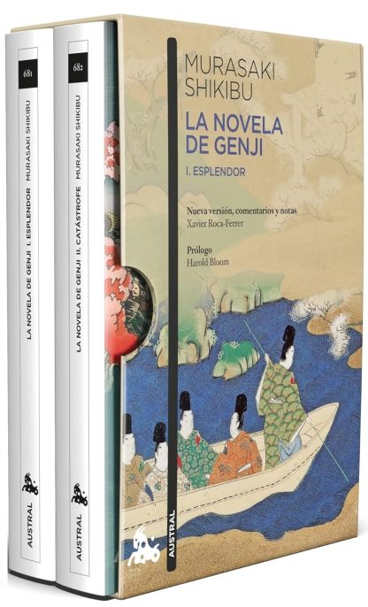 ESTUCHE LA NOVELA DE GENJI. 2 VOLUMENES