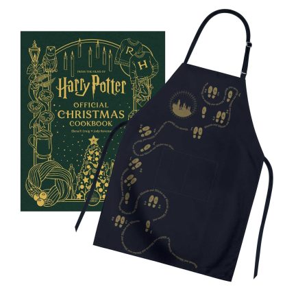 HARRY POTTER: GIFT SET CHRISTMAS COOKBOOK AND APRON