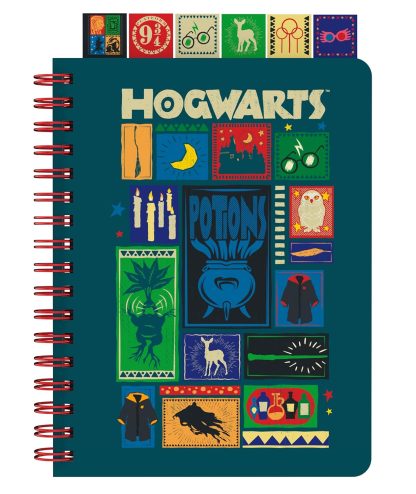 HARRY POTTER: HOGWARTS SPIRAL NOTEBOOK (AGENDA)