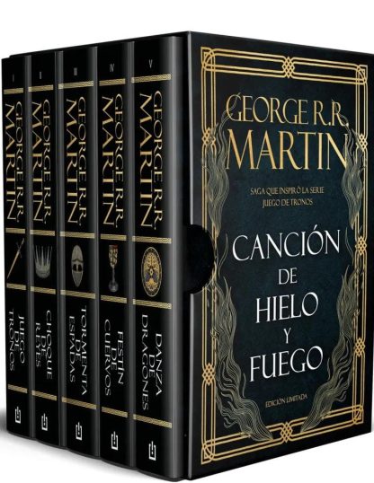 BOXSET CANCION DE HIELO Y FUEGO 1-5