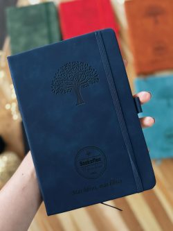 AGENDA BOOKSFLEA (AZUL MARINO)