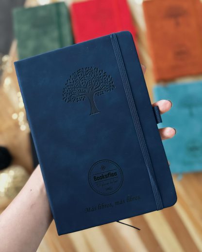 AGENDA BOOKSFLEA (AZUL MARINO)
