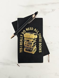 AGENDA "YES I REALLY DO NEED AL THESE BOOKS" (NEGRO)