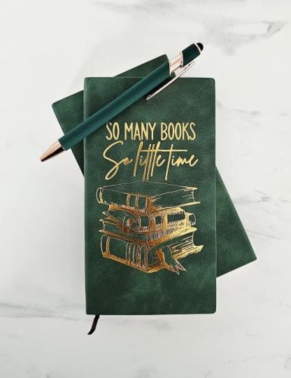 AGENDA "SO MANY BOOKS SO LITTLE TIME" (VERDE)