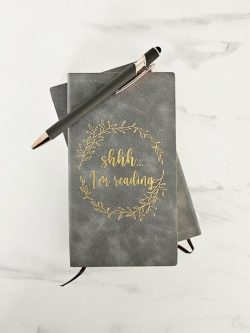 AGENDA "SHHH... I'M READING (GRIS)