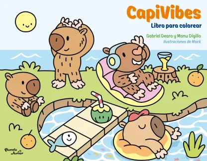 CAPIVIBES (LIBRO PARA COLOREAR)