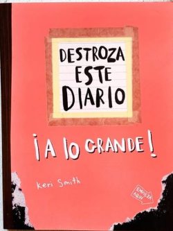 DESTROZA ESTE DIARIO ¡A LO GRANDE! (NARANJA FLÚOR)