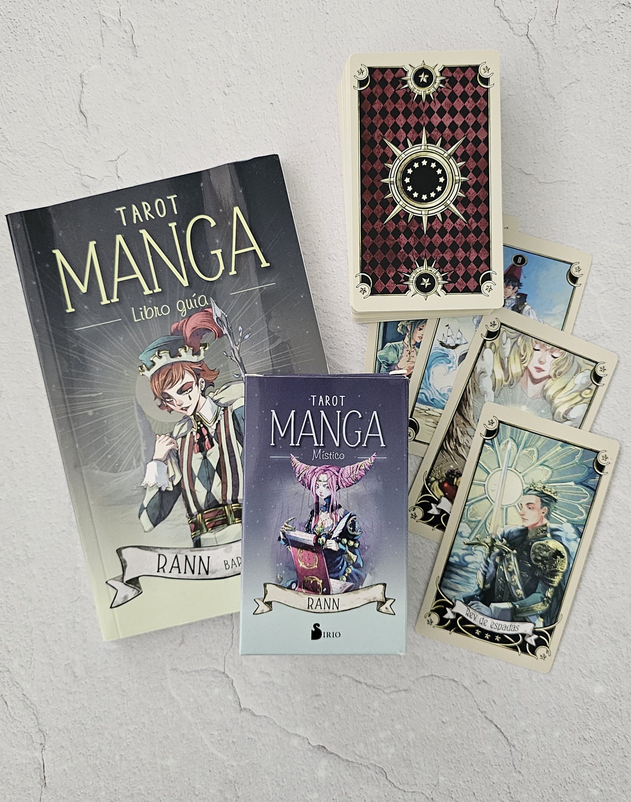 TAROT MANGA MÍSTICO (NUEVO CON DETALLE)
