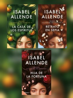 SET TRILOGÍA LA CASA DE LOS ESPÍRITUS (NUEVO CON DETALLE)